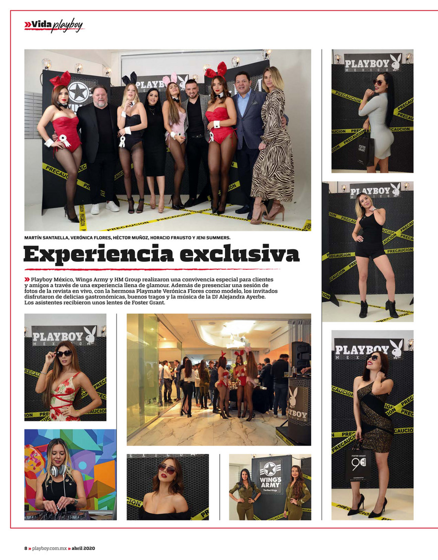 Grupo Medios - Playboy Abril 2020 - Página 8-9