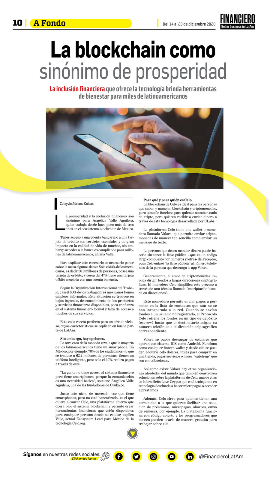 Grupo Medios - El Financiero Latam 14 al 20 diciembre - Página 8-9